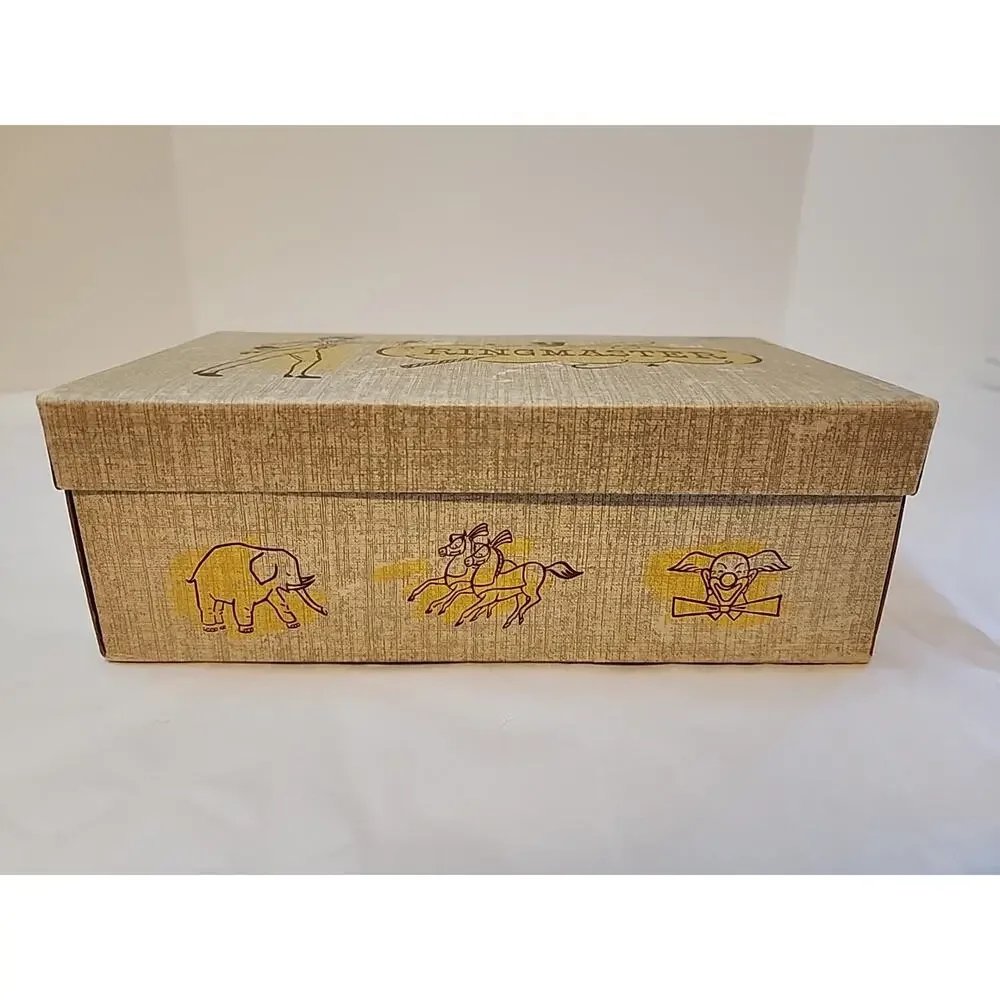Vintage Ringmaster Shoe Box only Circus Kids Shoes
